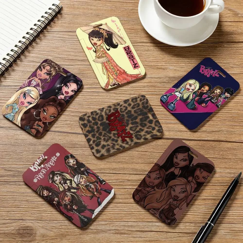 Simpatico Porta Carte B-Bratz, Porta Badge per Lavoro e Affari, Porta Tessere Unisex per Carte di Credito e Documenti