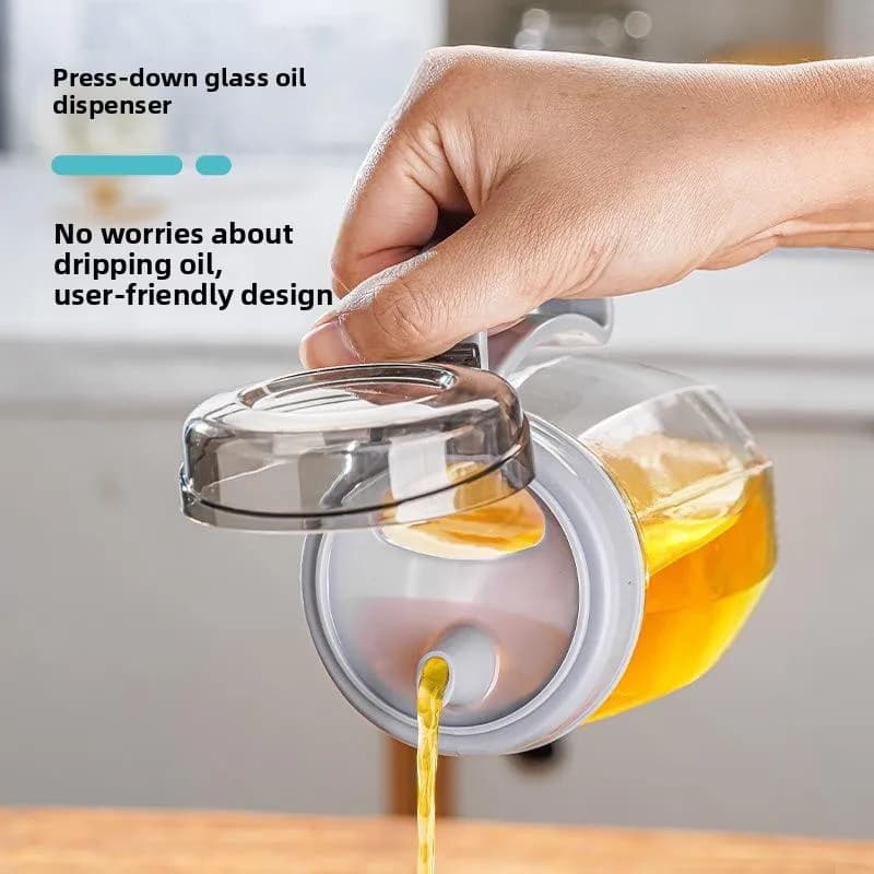Barattolo in Vetro per Spezie, Contenitore per Sale, Contenitore Esagonale per la Conservazione, Set di Utensili da Cucina per Uso Domestico
