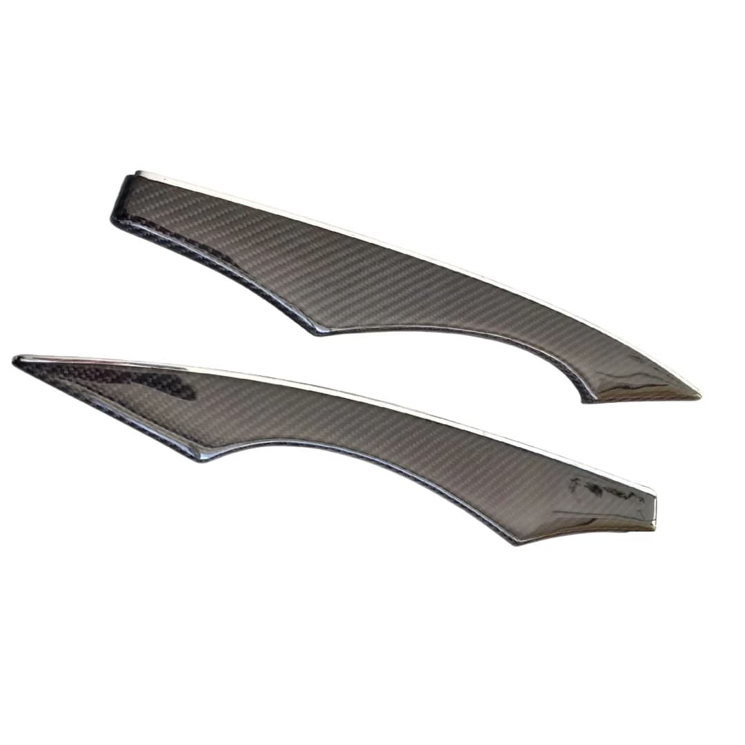 Per Mercedes-Benz Classe E W211 2003-2009 Set di sostituzione del pannello di controllo del cambio centrale in vera fibra di carbonio