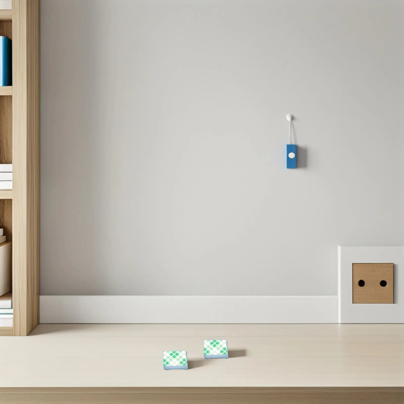 80 Pezzi Clip Autoadesivi per Cavi, Organizzatori in Plastica per Cavi, Piccoli Fermacavi per Scrivania e Auto, Morsetti in Plastica per Gestione Cavi