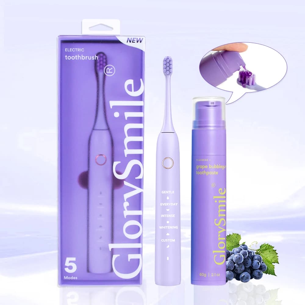 OEM Sonic Electric Toothbrush with 5 Modes and Aromatized Dentifricio