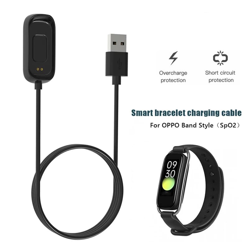 Smart bracciale cavo di ricarica USB per OPPO Band Style (SpO2) Sport Watch caricatore magnetico adattatore di alimentazione accessorio