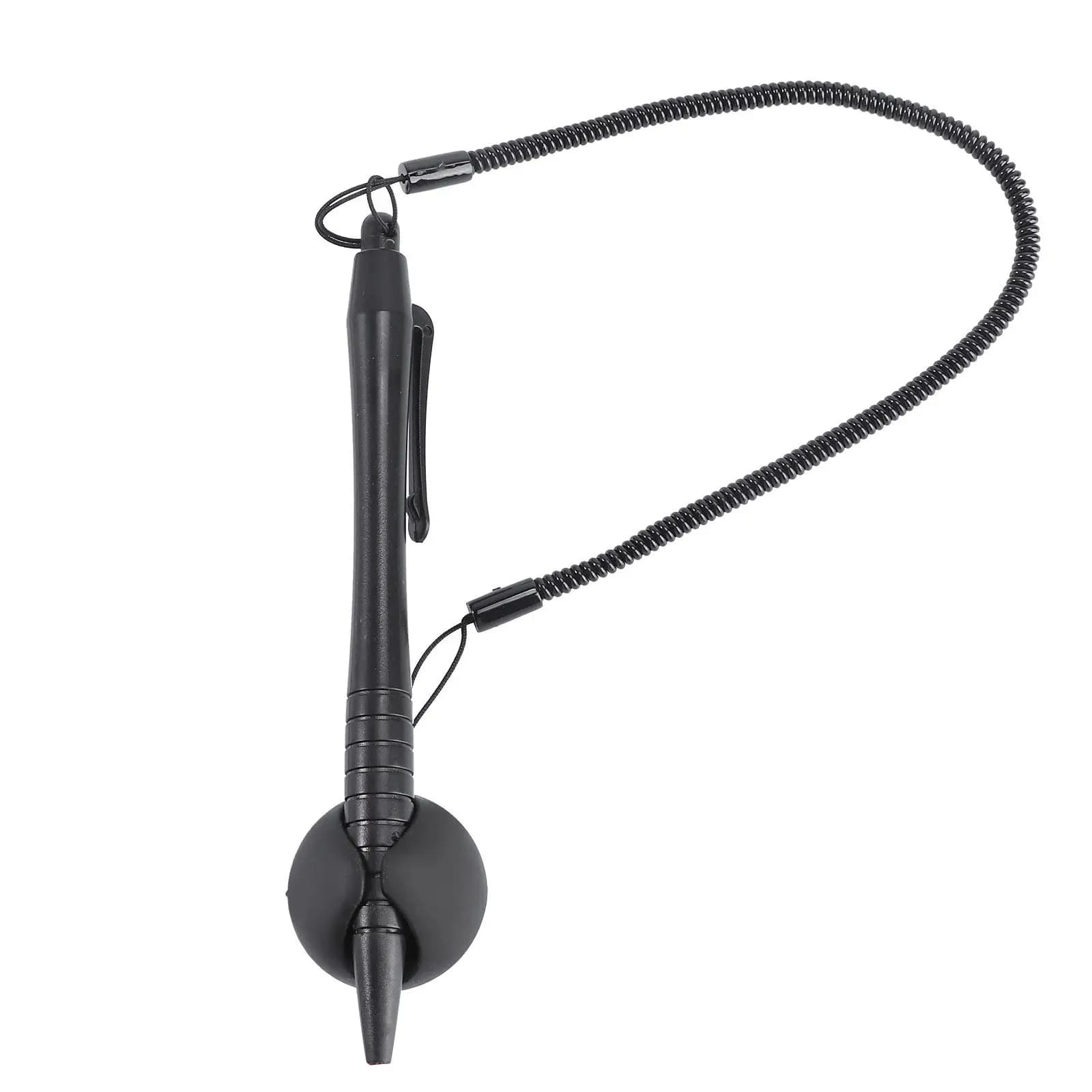 Penna stilo resistente al tocco, nera, della stessa dimensione della penna normale, punta liscia per tablet, smartphone, disegno ad alta precisione