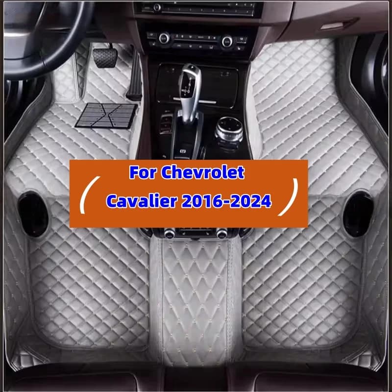 Custom Car Mats for Chevrolet Cavalier 2016 2017 2018 2019 2020 2021 2022 2023 2024 Auto Car Mats Full Coche Accessories
