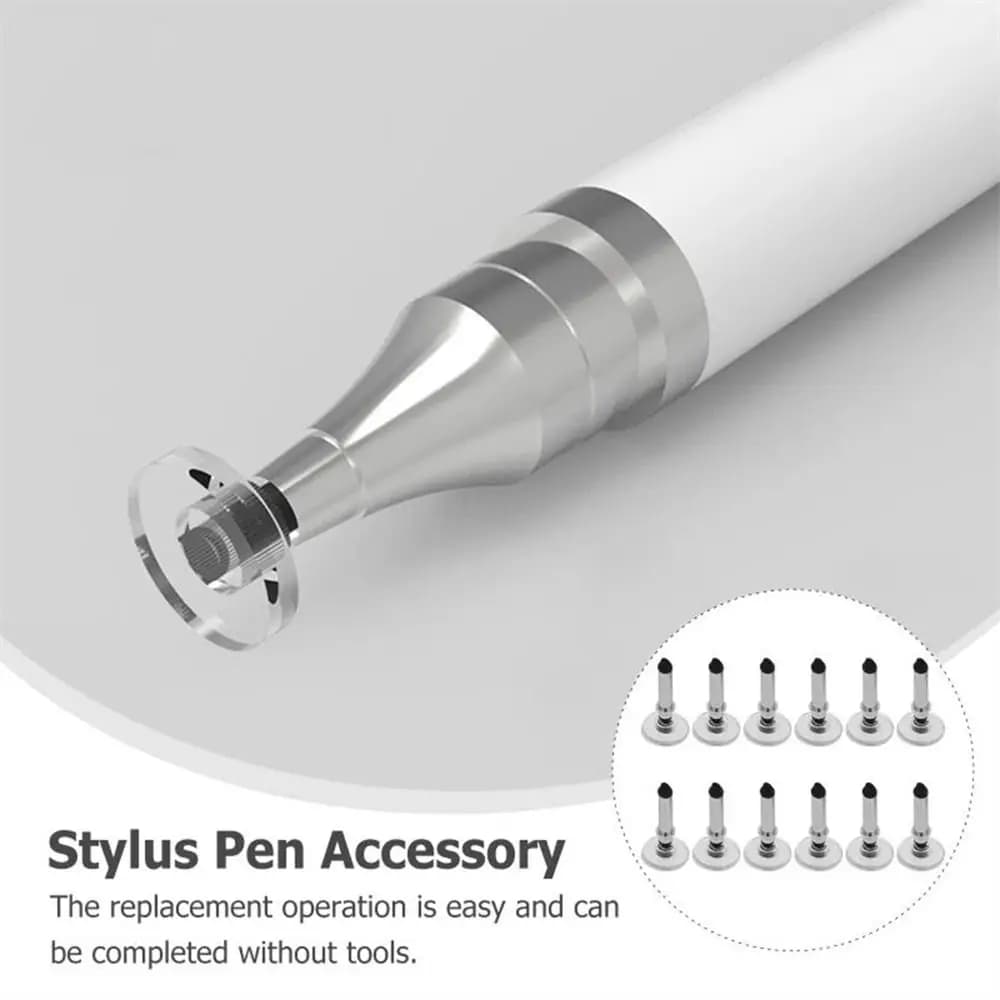 for Phone Stylus Disc Tip Cloth Head Tablet Stylus Head Drawing Stylus Pen Tips Screen Pen Head Stylus Nibs Tablet Pen Tips