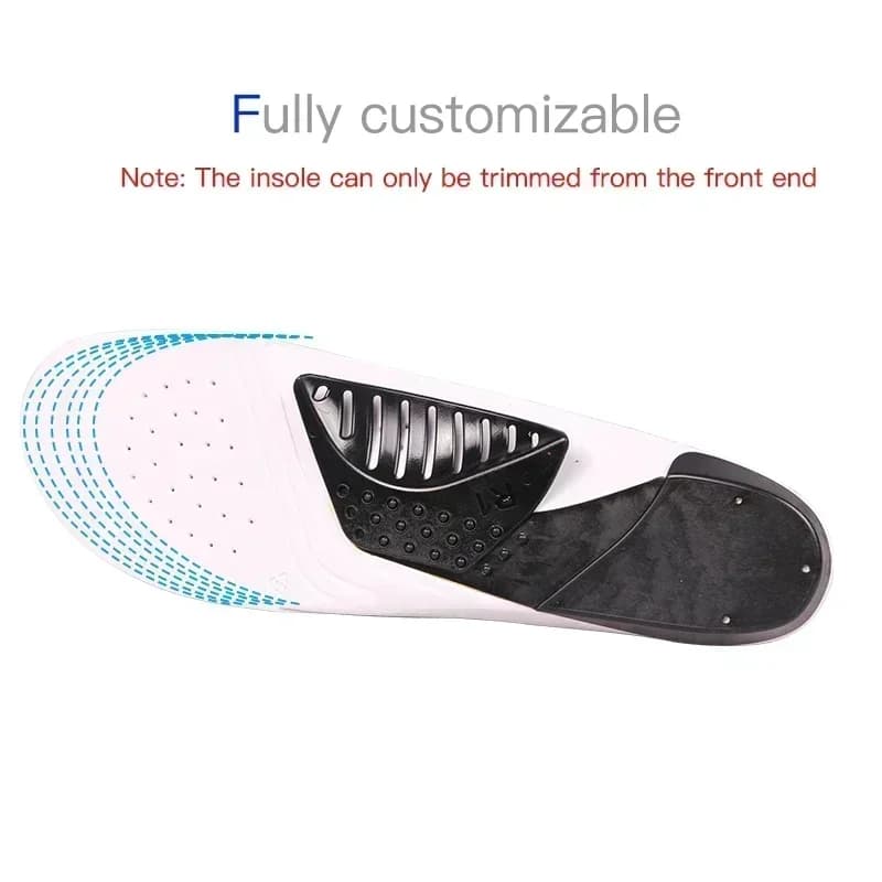 Solette ortopediche professionali con supporto per l'arco plantare, correttore per piede piatto, cuscinetto per scarpe, solette sportive per ciclismo, calcio, corsa.