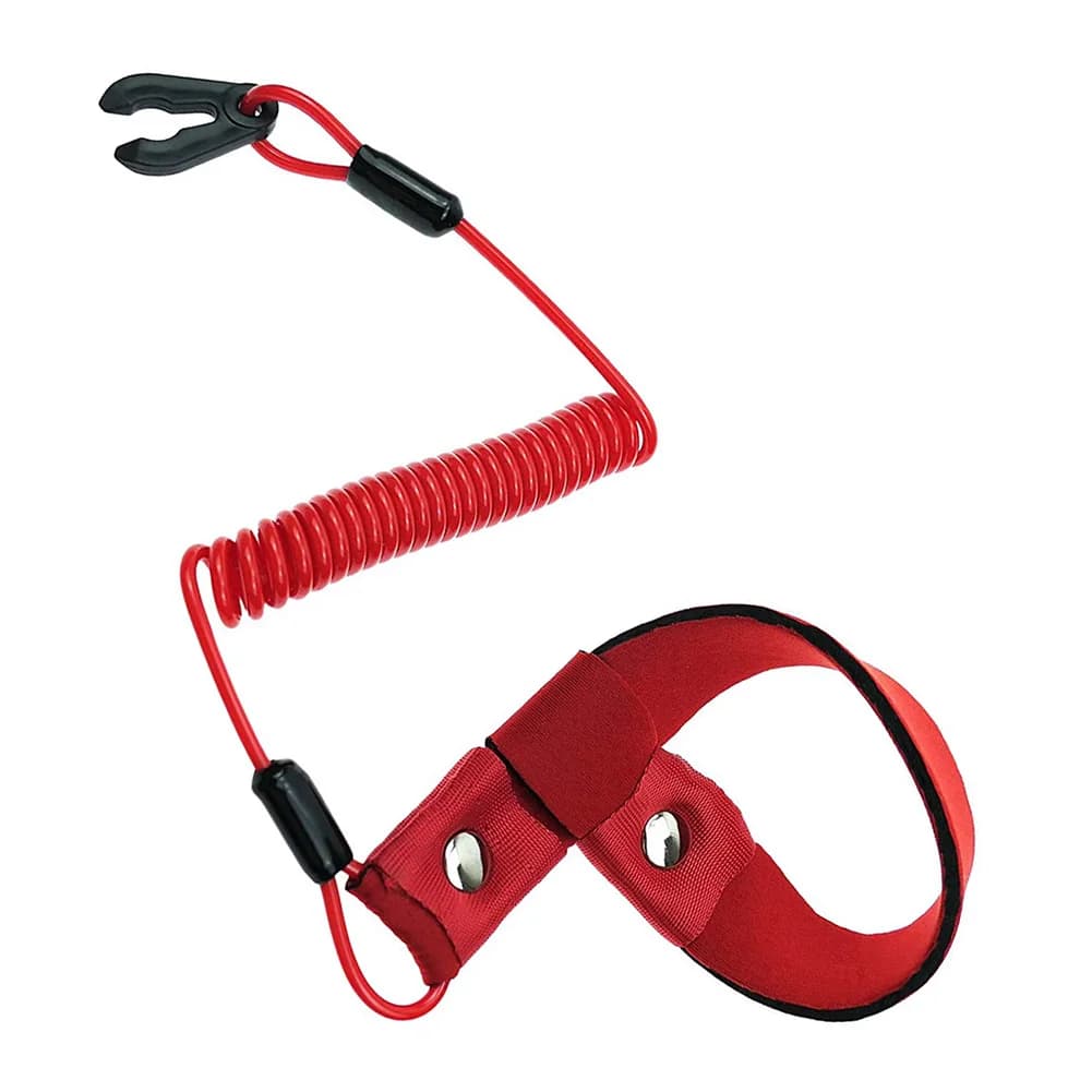 1PC Marine fuoribordo motore barca motore Kill Stop Switch per YAMAHA Jet Ski 2-425hp Key Rope Boatemergency Stop cordino di sicurezza