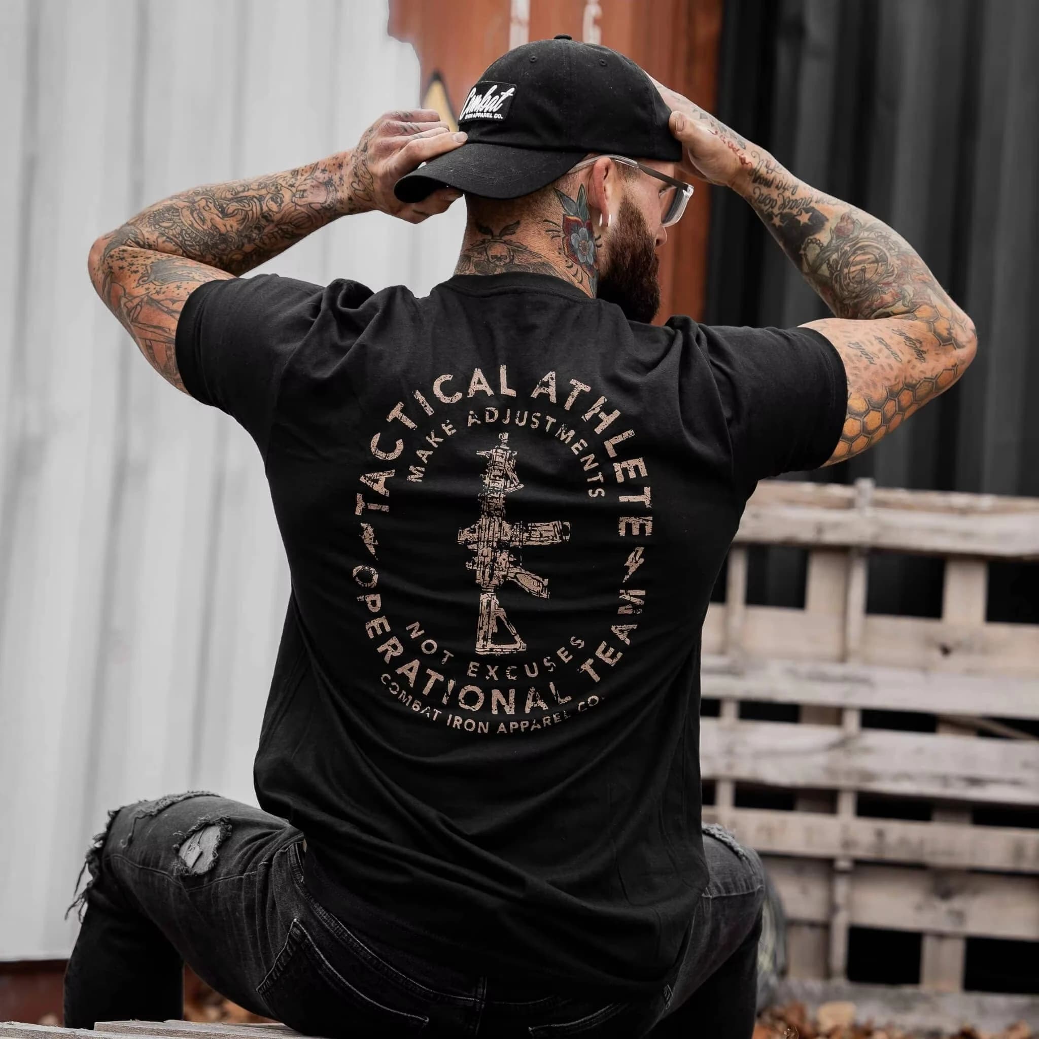 T-shirt Uomo 2026 Estivo Tattico per Squadre Operative - T-shirt Militare da Combattimento in Cotone Puro, Ideale per lo Sport