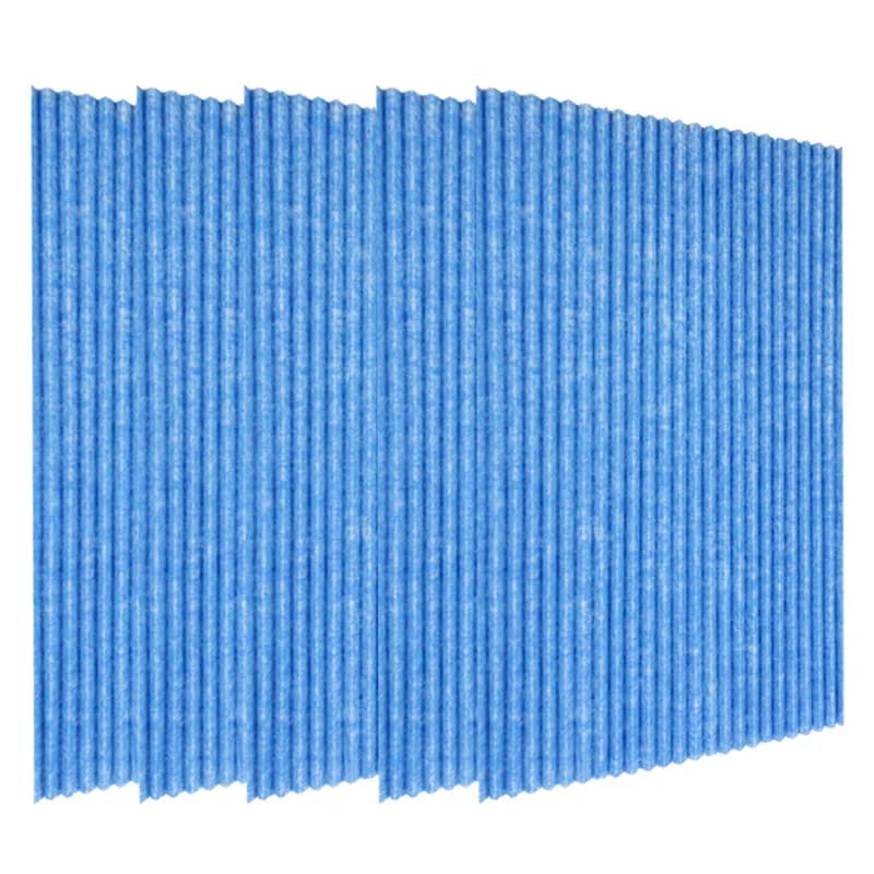 5 pz Filtro Aria pieghettato cotone elettrostatico per Daikin MC70L MC70LVM MCK75K MCK75L MC75K MC75L MC75M purificatore d'aria