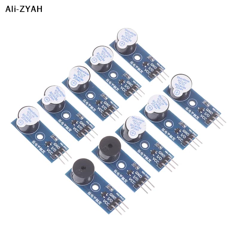 【A6t】Modulo buzzer attivo/passivo per Arduino, trigger a basso livello 5V, compatibile con Raspberry Pi ESP32, kit fai da te di alta qualità