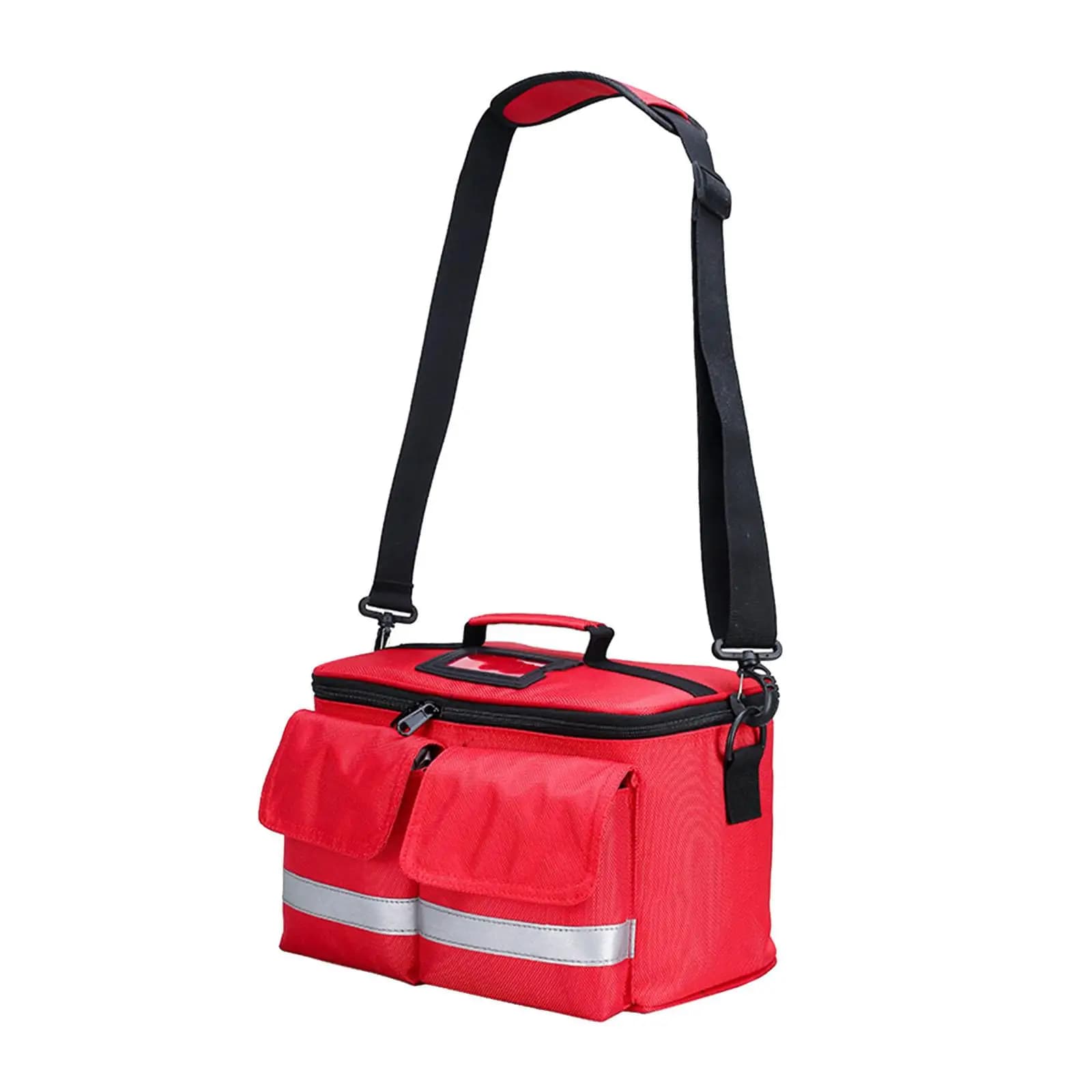 Borsa per kit di pronto soccorso Custodia vuota Borsa di pronto soccorso per escursionismo Ufficio Viaggi rossa