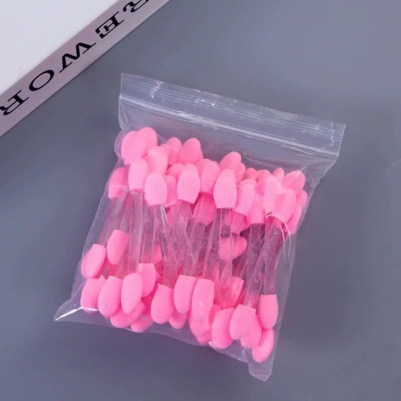 Wholesale Disposable Shade Nozzle (50/100/200 pcs) with double-tip applicators and container, directly from factory