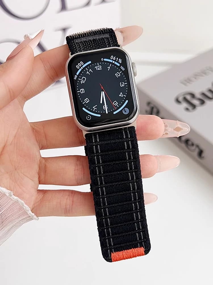 Cinturino sportivo per cinturino Apple Watch Ultra 3 SE 11 10 9 8 7 6 5 49mm 46mm 45mm 44mm 42 Cintura in nylon Correa Bracciale serie iWatch
