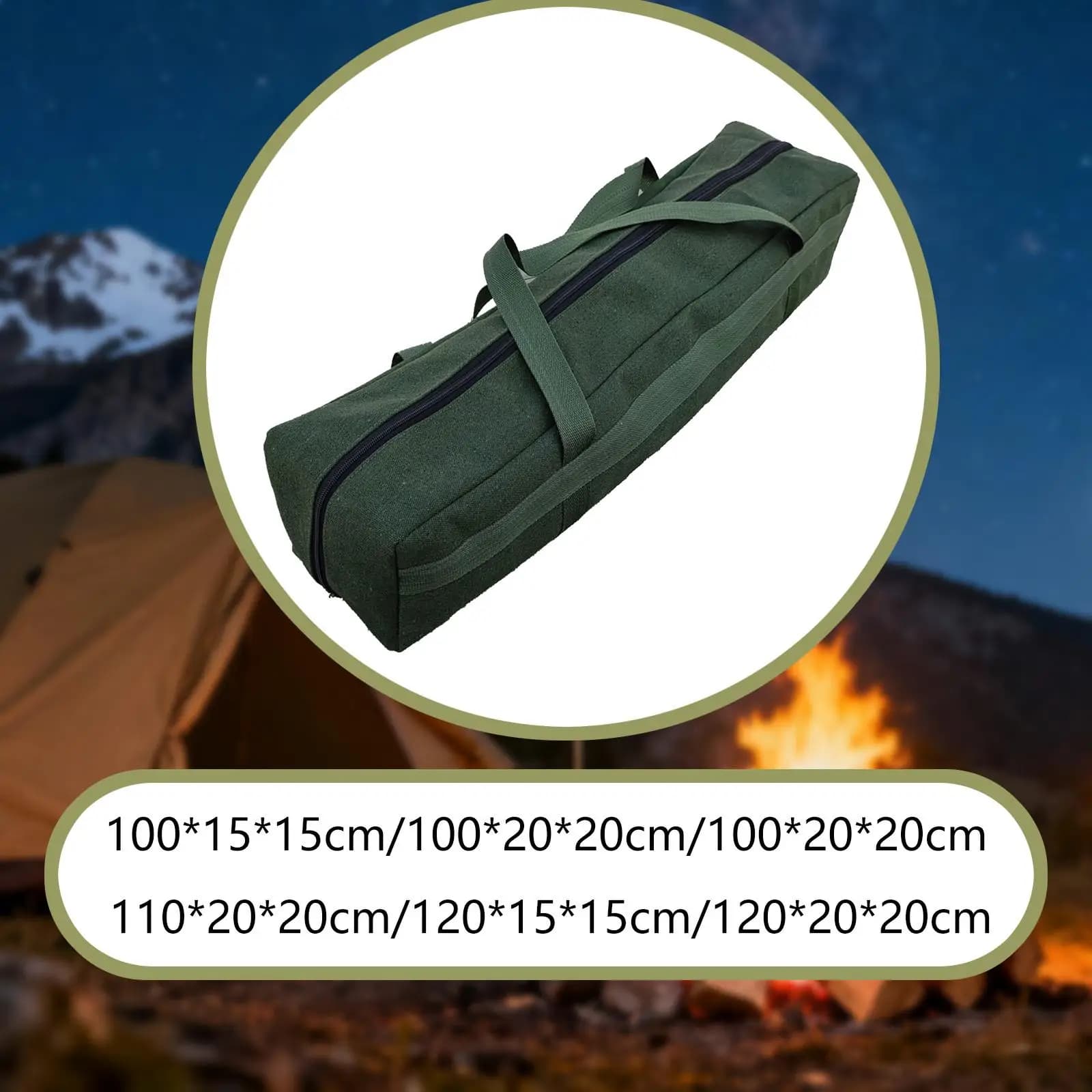 Ball bag Sports bag Zippered bag Camping equipment bag for table rollable trekking pole Camping umbrella
