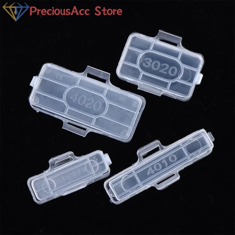 100Pcs Transparent Cable Tie Label Tags Plastic Wire Marker Identification Holder