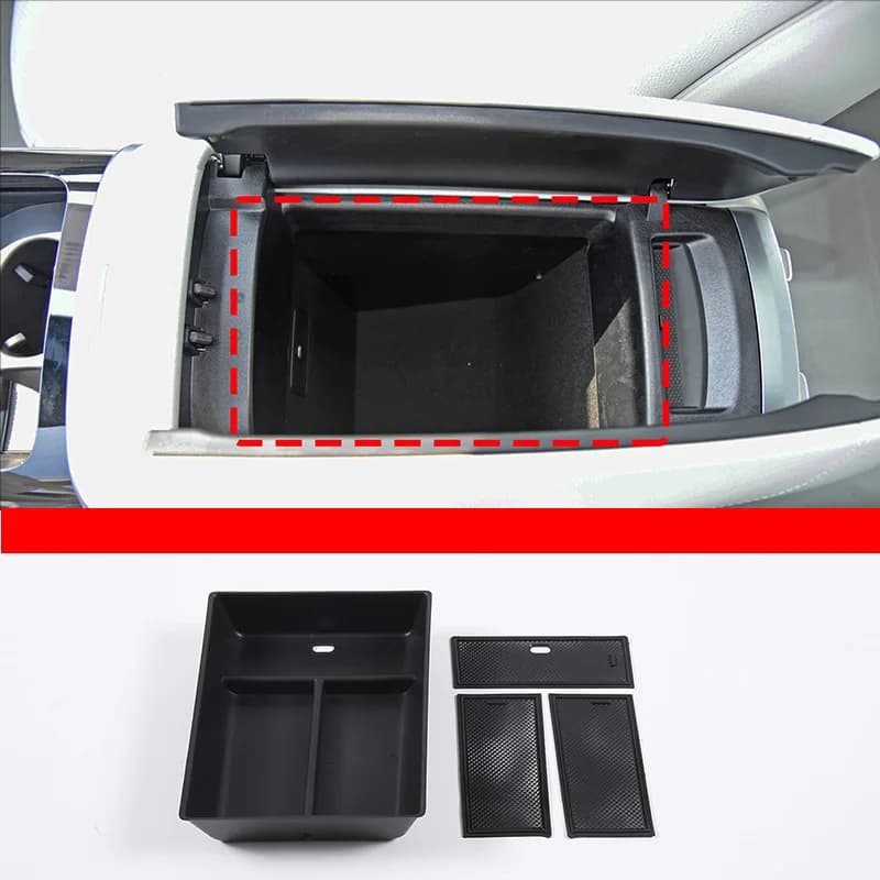 Auto Bracciolo Scatola di Immagazzinaggio Centro di Controllo Organizzatore Vassoio Per Mercedes-Benz EQS V297 X296 EQE V295 X294 Accessori Per Interni Auto