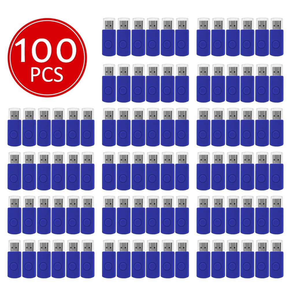 100 Pezzi/Lotto Chiavetta USB 2.0 con Logo Personalizzato Gratuito, 4GB 8GB Pen Drive, 128M USB Stick, 1GB 2G Pendrive, 16GB Memoria Flash, 32GB U Disk