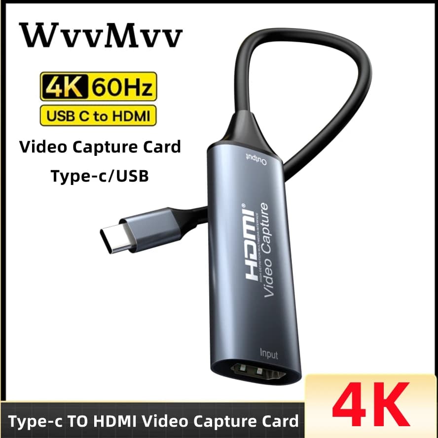 Cavo compatibile USB tipo C a HDMI Adattatore USB C compatibile HDMI 4K per iPhone PC Xiaomi MacBook Pro Air iPad Pro Galaxy Cavo