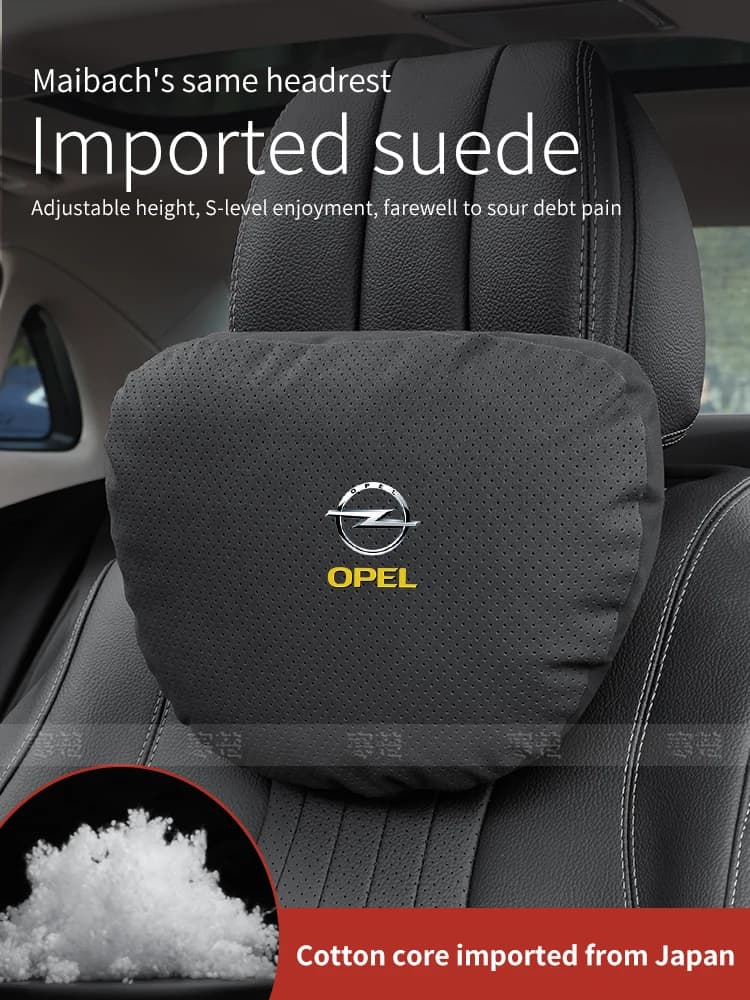 Opel OPCline ASTRA CORSA INSIGNIA MOKKA VECTRA ZAFIRA GTC Tigra Car Headrest Neck Support Seat Lumbar Cushion Soft Neck Pillow