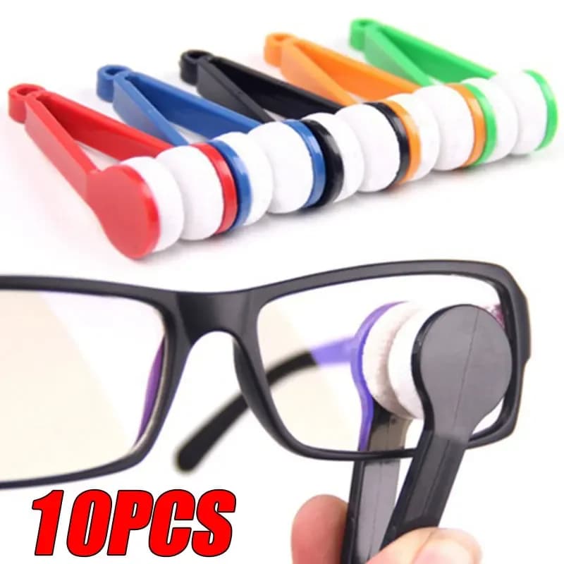 10/5/1pcs Multifunctional Glasses Cleaning Stroller Sunglasses Glasses Brushes For Cleaning In Microfiber Cleaning Tools