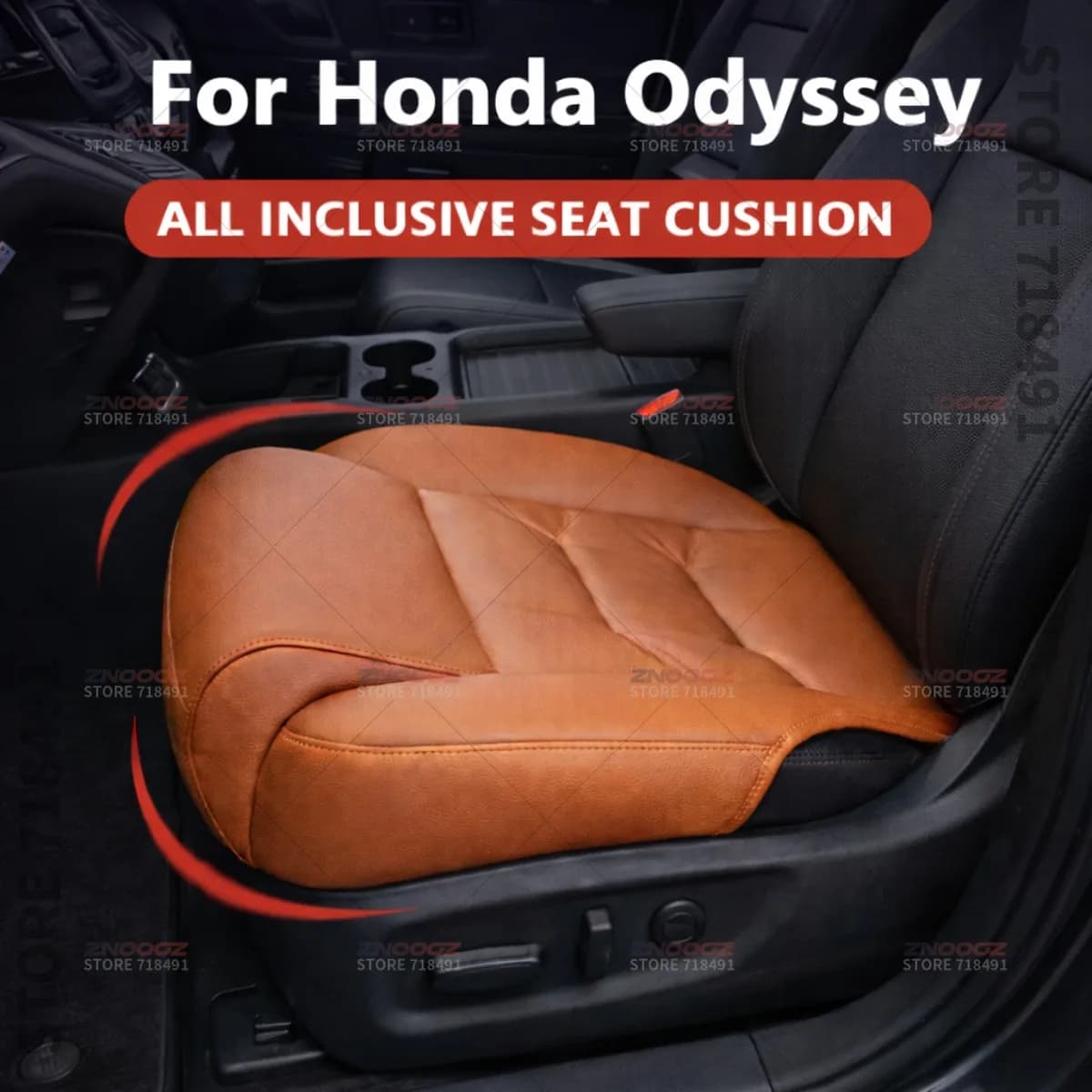 Support for Honda Odyssey Auto Seat Legs, Memory Foam Cover Extension, Extension Extension, Extensive Bearing, Interior Accessories