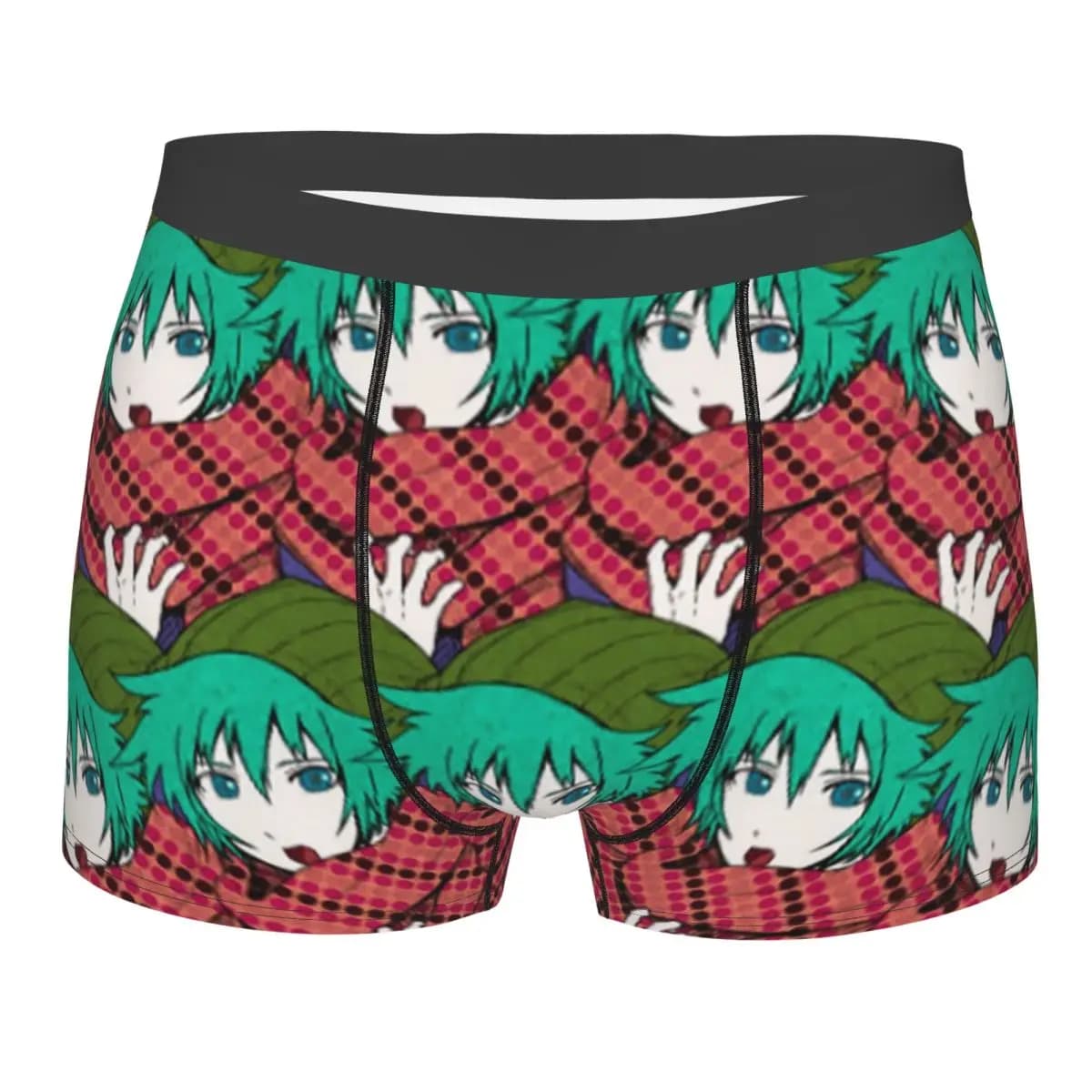 Fashion Shin Tsukimi Your Turn To Die Hat YTTD Game Anime Boxers Shorts Mutande da uomo Comodi slip intimo da uomo