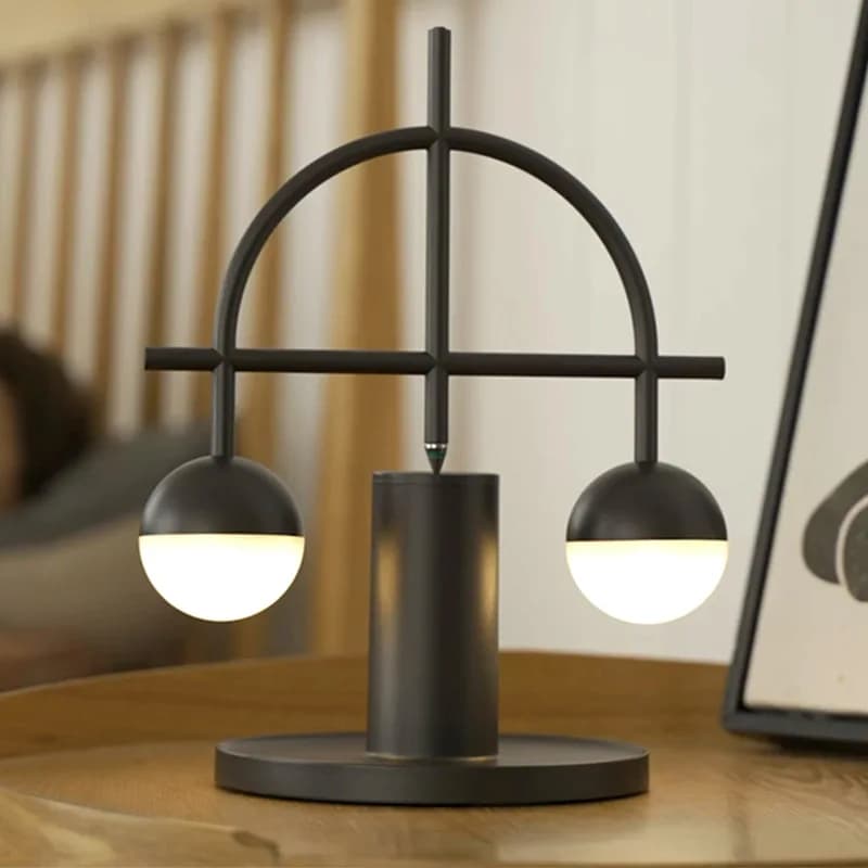 Balance rotating light Lybra balance light creative night light bedroom bedside lamp, wedding gift desk lamp