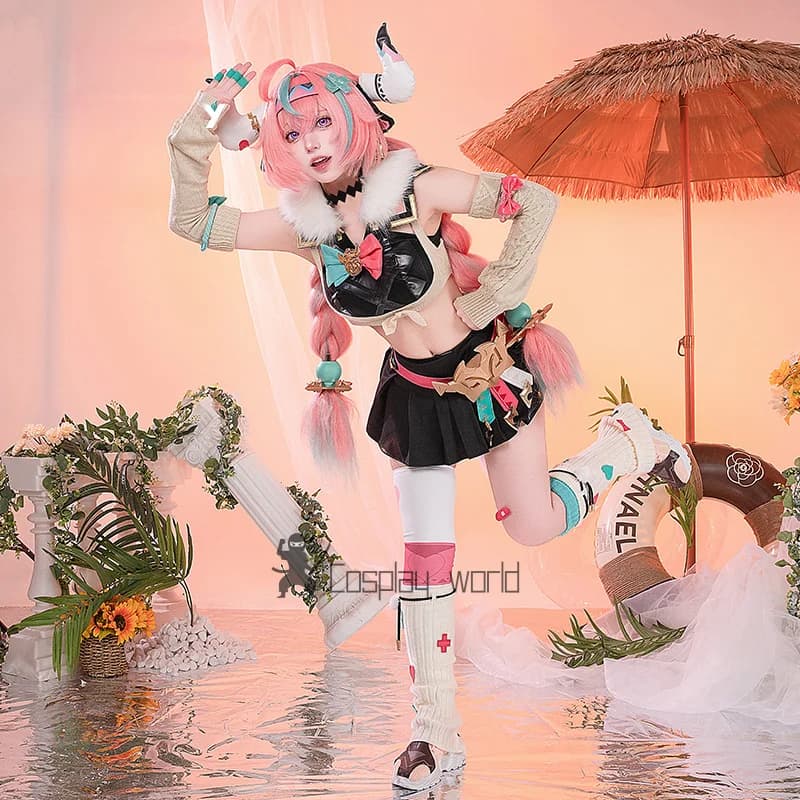 Varesa Gioco Genshin Impact Costume Cosplay Gonna superiore Coda Uniforme Festival Festa Halloween Natale Abbigliamento per le donne