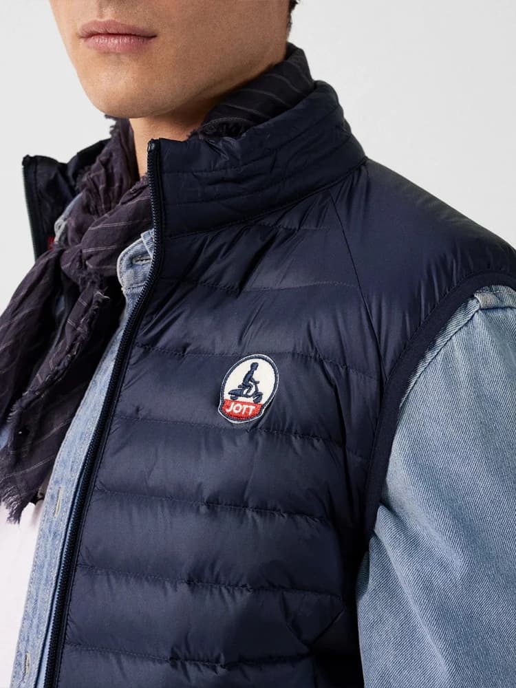 Europa primavera autunno ricamo uomo donna con cerniera gilet senza maniche davanti per uscire giacca a maniche lunghe leggera con cappuccio sottile