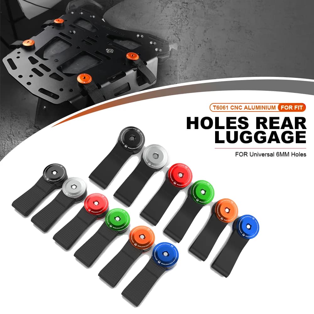 Moto OS-Rack Loops Bagagli posteriori per 125-530 SX/SX-F/EXC/EXC TPI/EXC-F/XC/XC-F/XC-W/XC-W TPI/XCF-W Per Beta TM 6MM Fori