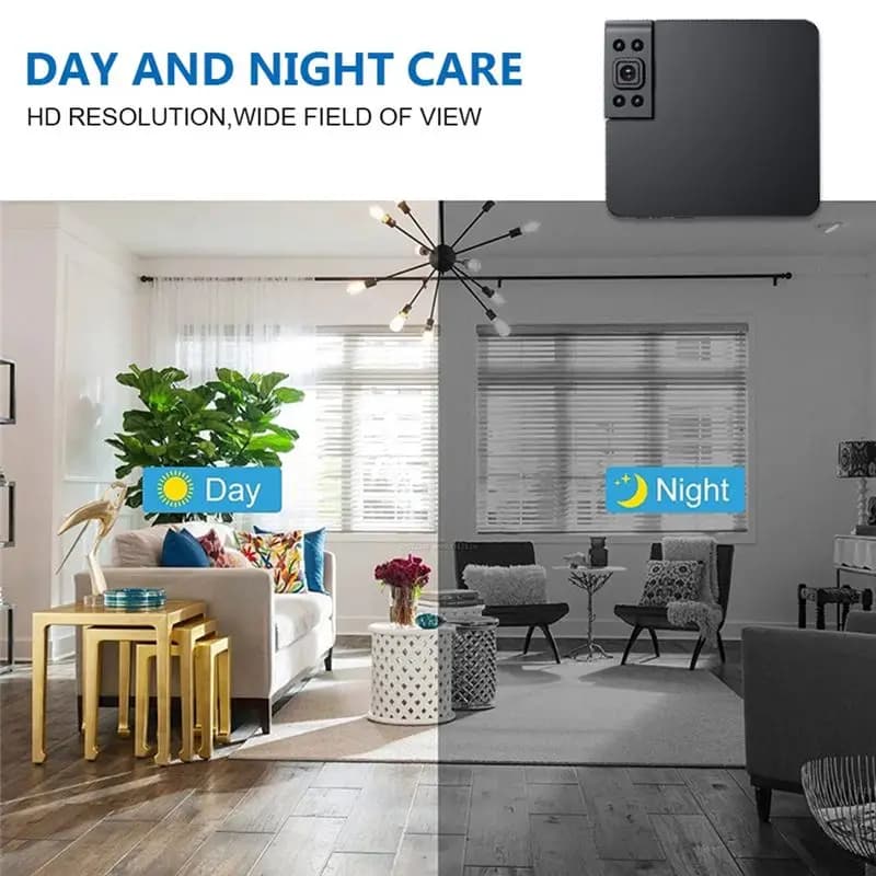 Mini telecamera WiFi HD 1080P Sicurezza domestica Visione notturna Baby Monitor Sport DVR Videoregistratore di sorveglianza Videocamera
