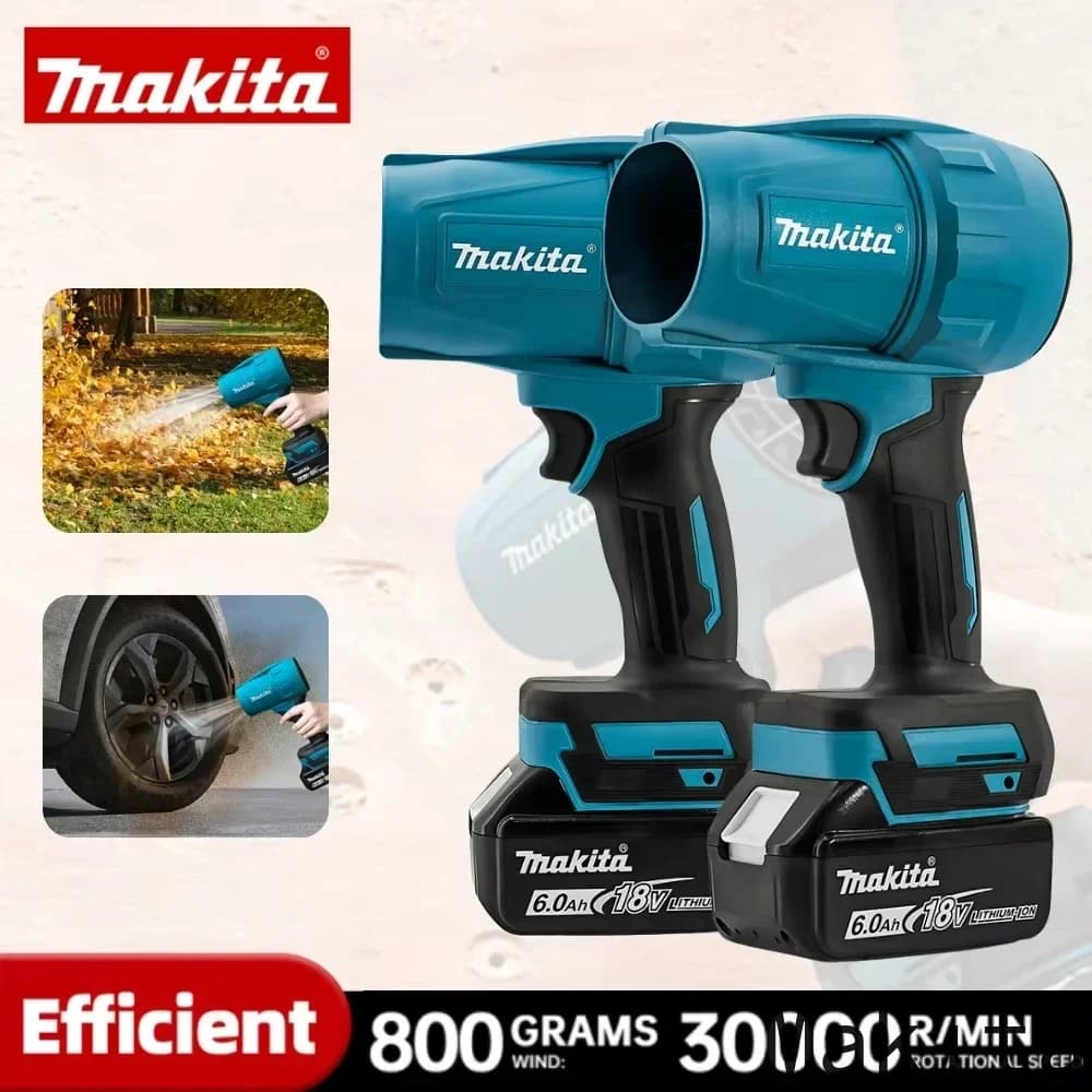 Makita Brushless Turbo Ventilatore Ventilatore Elettrico Palmare Jet Fan 30000RPM Ad Alta Potenza per Soffiare Polvere di Foglie di Neve 18V