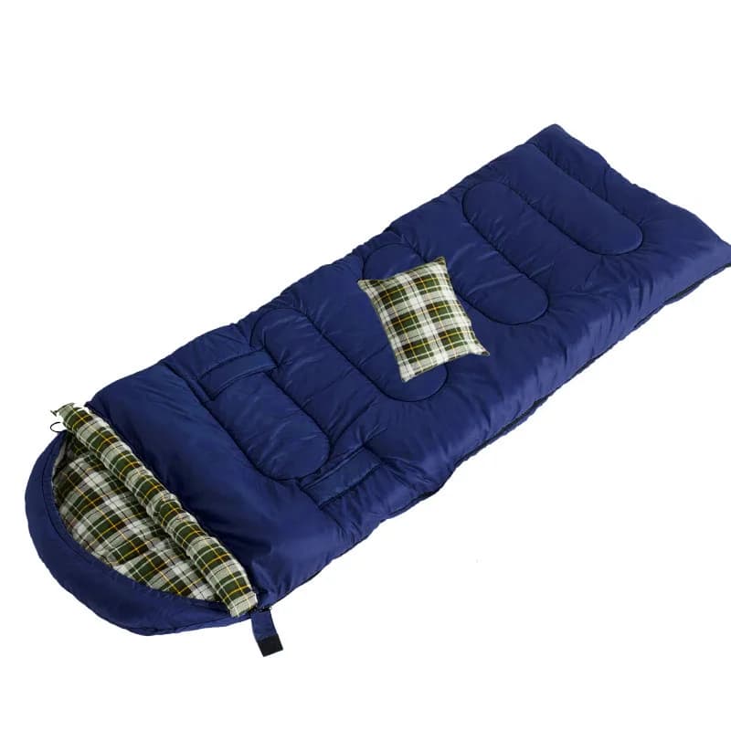 Sleeping bags for adults can be dismantled and washed outdoors, four seasons and winter camping, pure cotton thickened