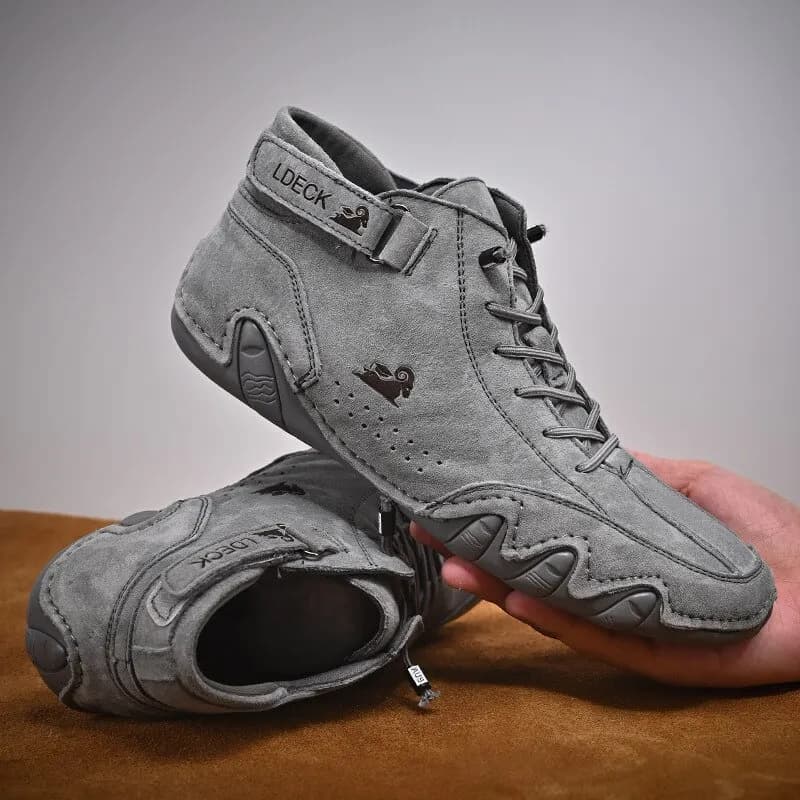 Nuovi Stivali da Uomo 2026, Scarpe Casual da Moto Invernali 2023, Sneakers Impermeabili con Tomaia Alta, Calzature di Lusso