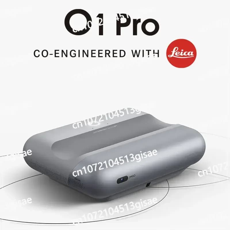Proiettore JMGO O1pro a Focale Corta per Proiezioni Ravvicinate, Proiettore da Parete 1080P, Proiezione Wireless, Cinema Domestico Intelligente