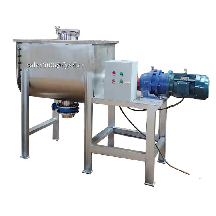 Stainless steel ribbon blender mixer 300 kg powder mixer
