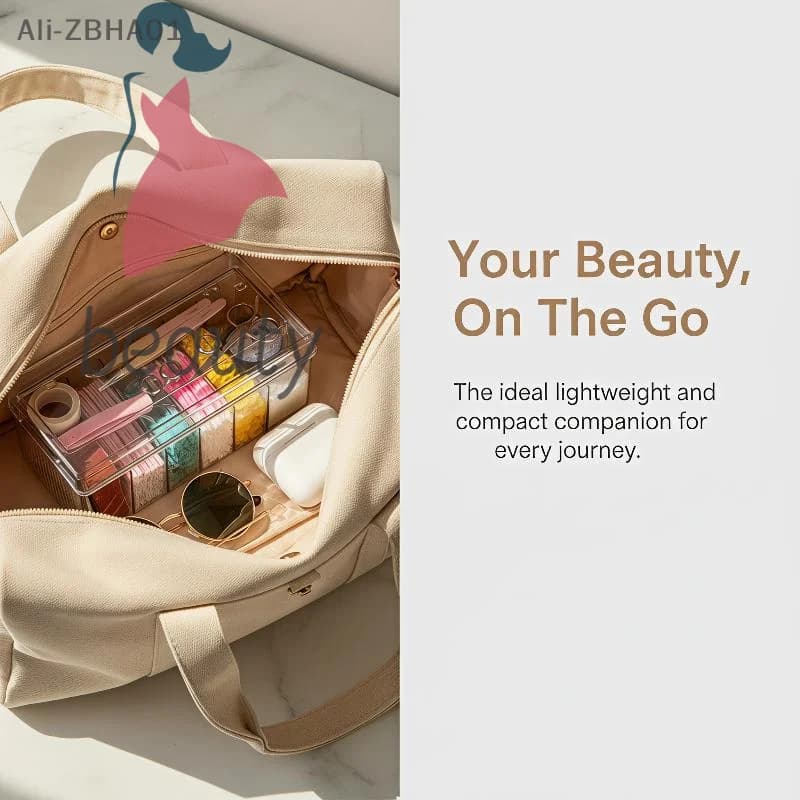 Eyelash Tool Storage Box Large Capacity Portable Dustproof for Lash Extension Supplies Travel Makeup Artist Use
