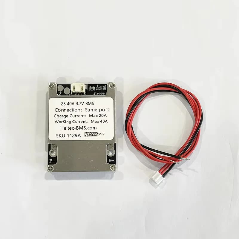 Scheda di protezione della batteria agli ioni di litio bilanciata 2S 40A BMS 7.4V NCM BMS /3.7v lifepo4 Scheda di protezione della batteria al litio ferro fosfato