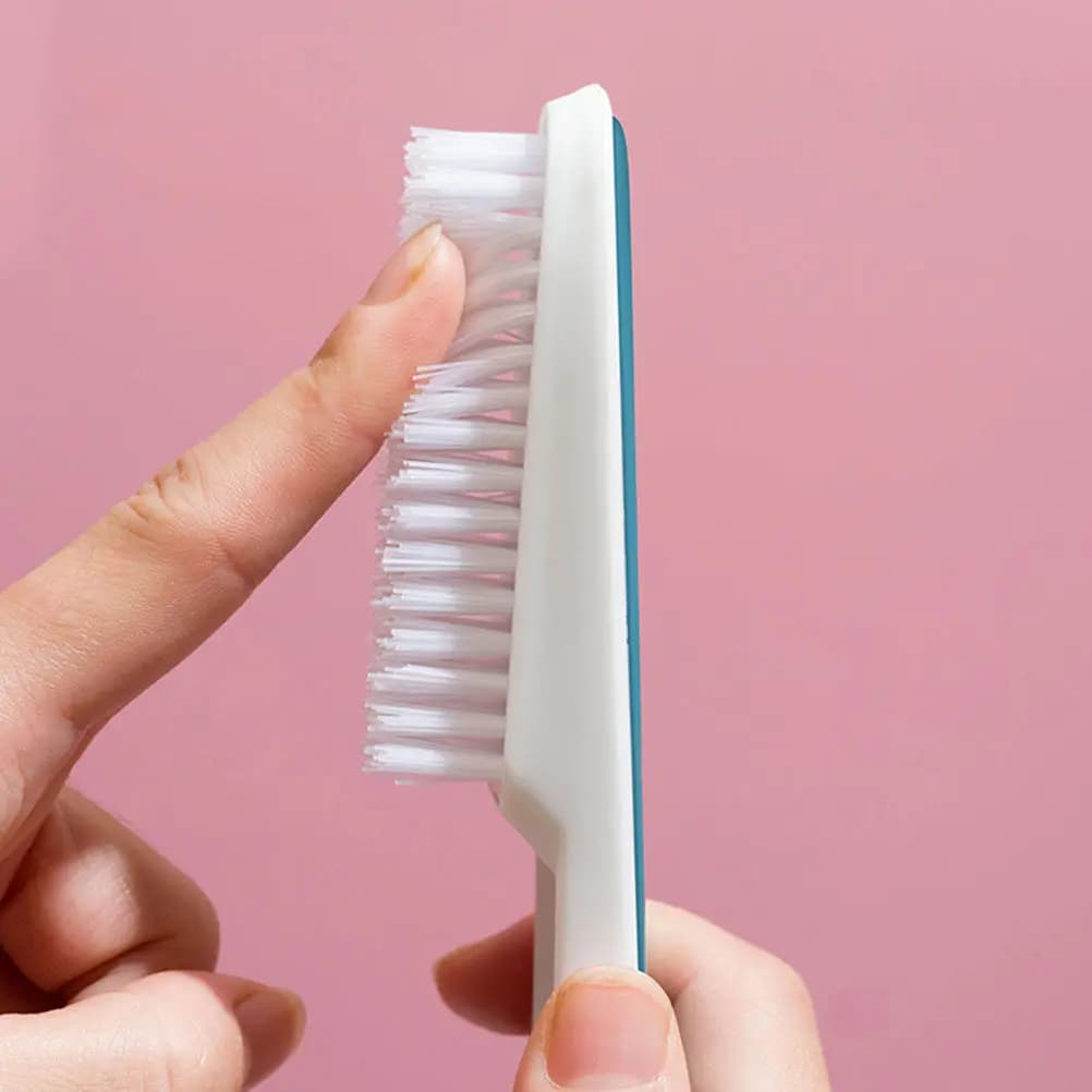 4Pcs Cleaning Brush Set Household Scrub Brush for Shoes Clothes Washing Laundry Cleaning Tool Soft Bristles Comfortable Grip