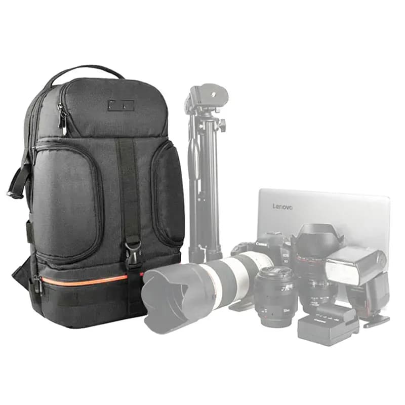 Waterproof Camera Bag Photo Cameras Backpack For Canon Nikon Sony Xiaomi Laptop DSLR Portable Travel Tripod Lens Pouch Video Bag