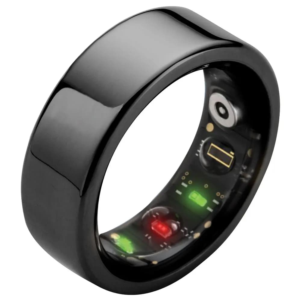 Fitness Tracker: Anello Intelligente Innovativo per il Monitoraggio di Ossigeno nel Sangue, Frequenza Cardiaca e Temperatura Corporea