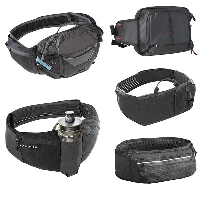 Hip Pack Pro Zulo Hydration Belt Waist 1L WITH Bladder Reservoir Dryer Biking Ultra Running , 1pcs