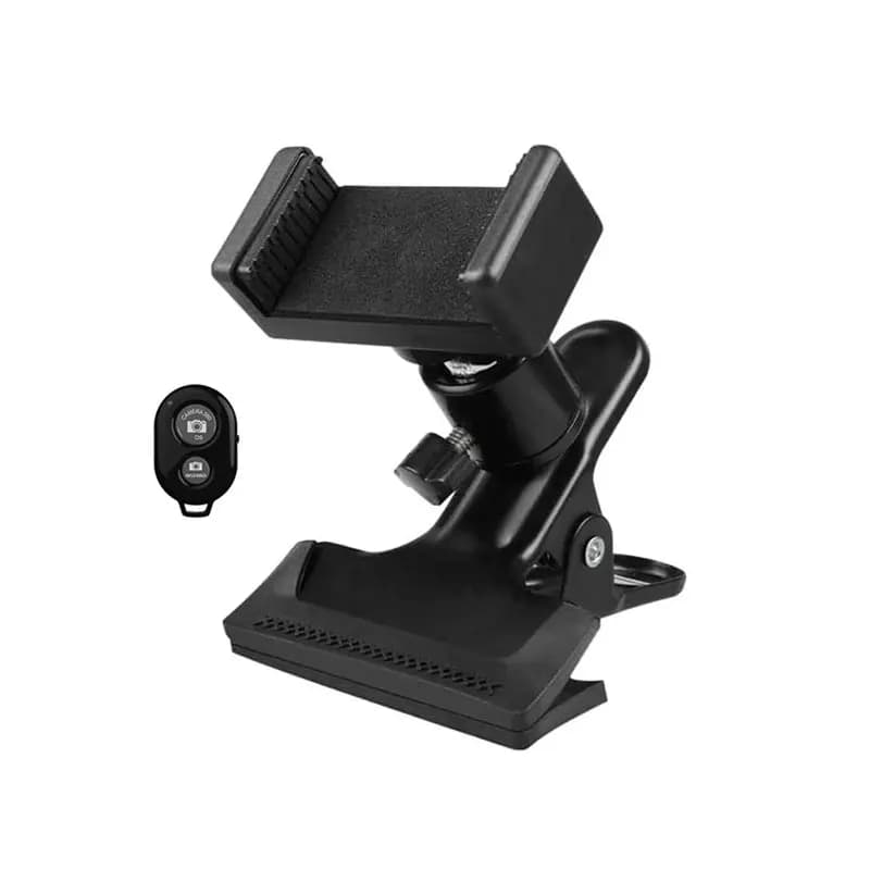 Supporto per Telefono ABKG per Chitarra con Controllo Remoto a 360° ° Supporto Regolabile per Chitarra e Ukulele per Streaming Live e Registrazione