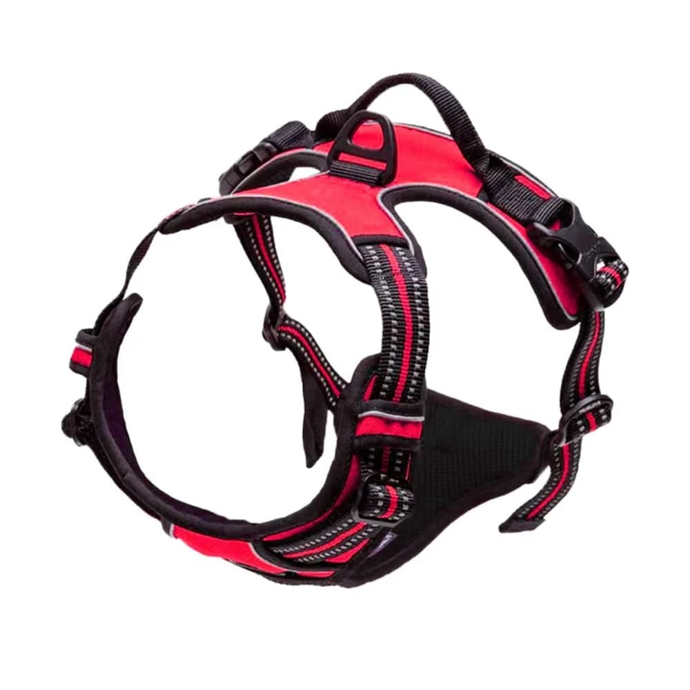 Pet Supplies Reflective No Pull Dog Harness Vest Adjustable Breathable Dog Chest Strap Nylon Dog Leash Vest Outdoor
