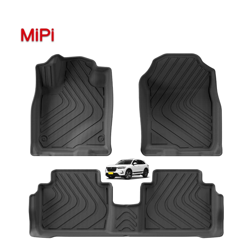 Auto LHD Car Mats for Honda HR-V ZR-V ZRV 2023, 3D TPE Mats for HRV ZRV, Waterproof, Anti-slip, Luxury Car Mats