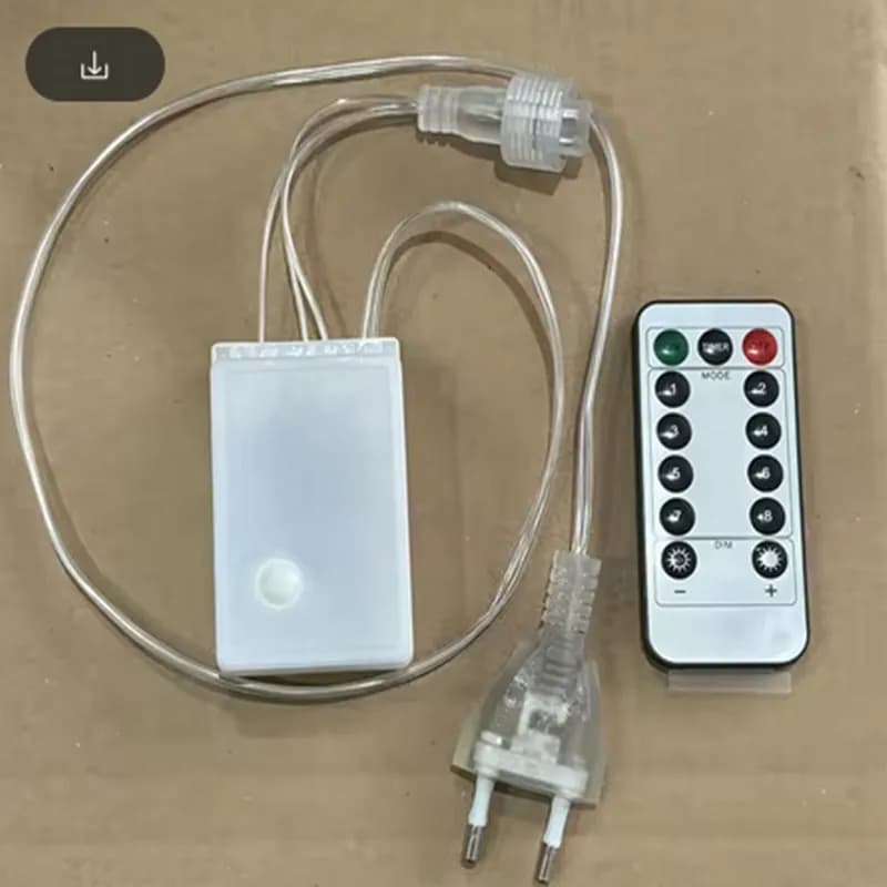 LED Dimmer 8 Modes EK-04 Controller LED string mesh curtain lights Remote Control christmas colorful decoration Dimmer