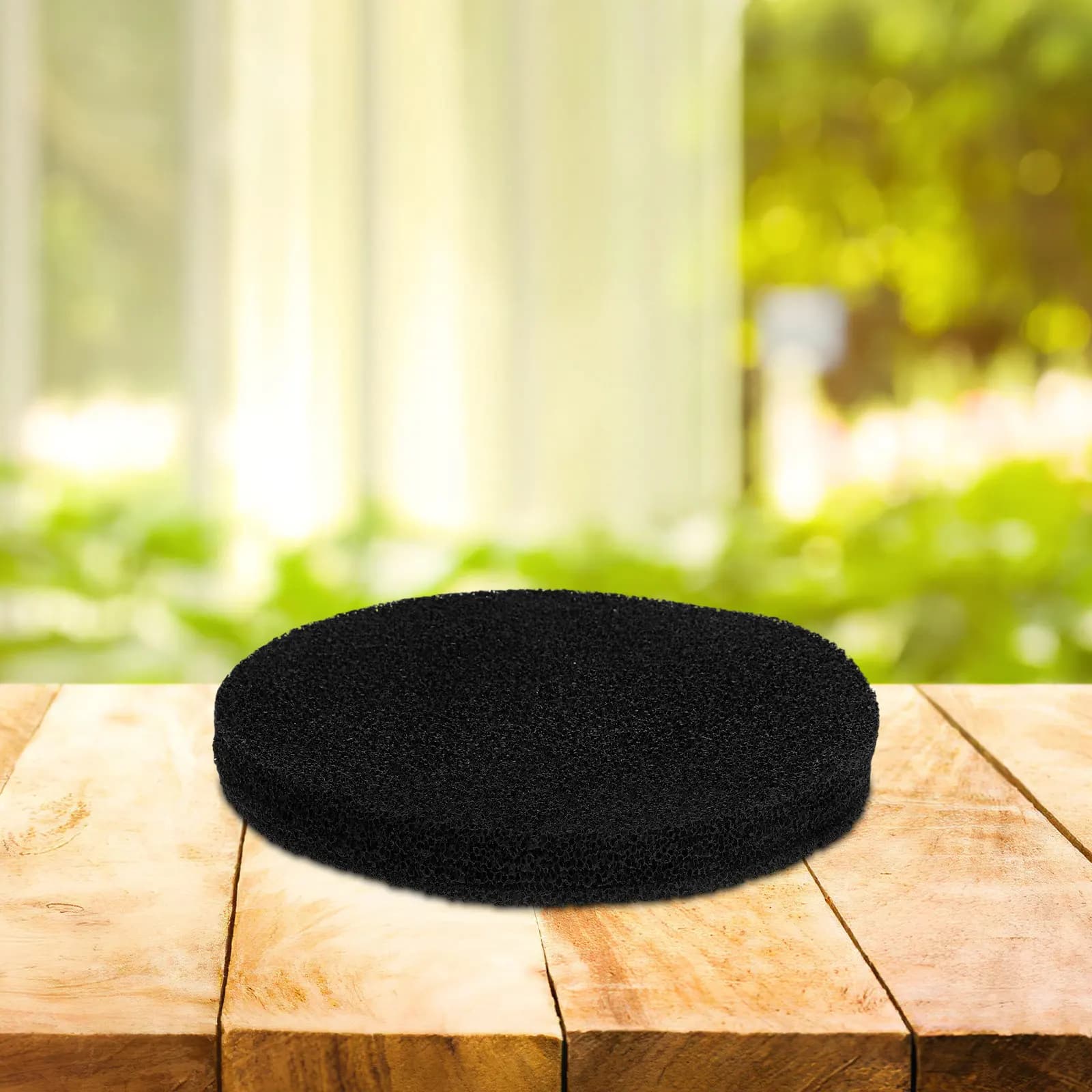 4 filtri per contenitore per compost, dischi rotondi in carbone attivo da 7,25 pollici, per pattumiera da appoggio, accessori per compostaggio, filtri di ricambio