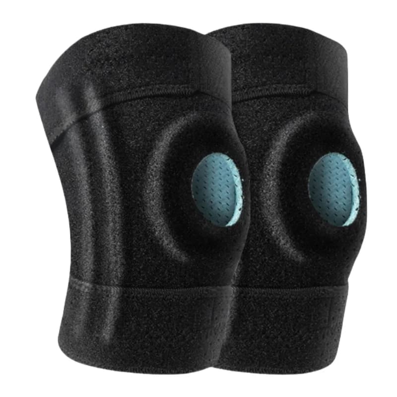 1 paio di ginocchiere di supporto per ginocchia di grandi dimensioni per donne e uomini, ginocchiera extra large regolabile per corsa, basket, sicurezza sportiva