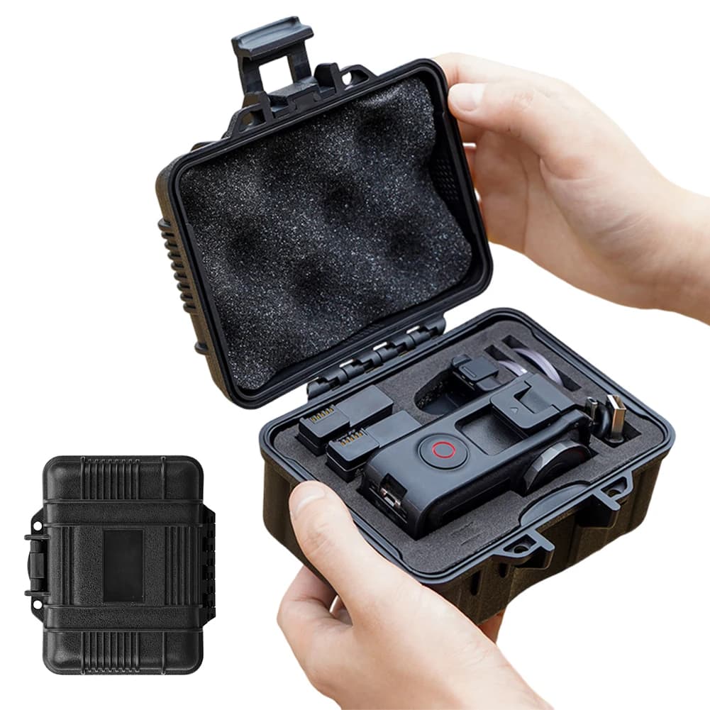 Portable Storage Bag Shockproof Travel Carrying Bag Hard Shell Storage Bag Protective Case for Action 3/4/5 Pro Accessories