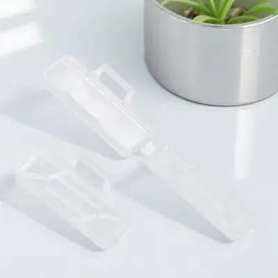 Scatola di identificazione per etichette per cavi trasparenti da 100 pezzi, supporto portatile resistente per etichette per cavi, per la gestione dei cavi